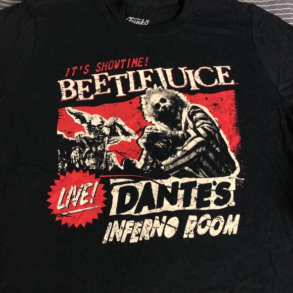 Funko Beetlejuice shirt In VHS box Size small - Picture 2 of 5